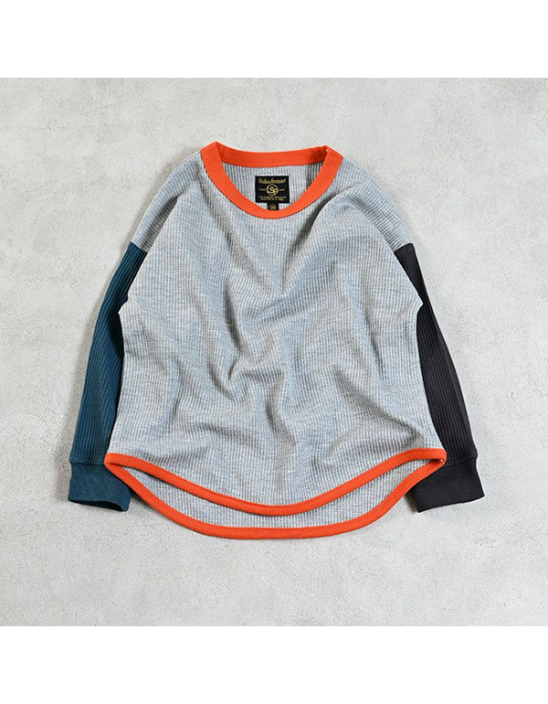 MARKEYS MARKEYS WAFFLE LONG TEE 14COLOR