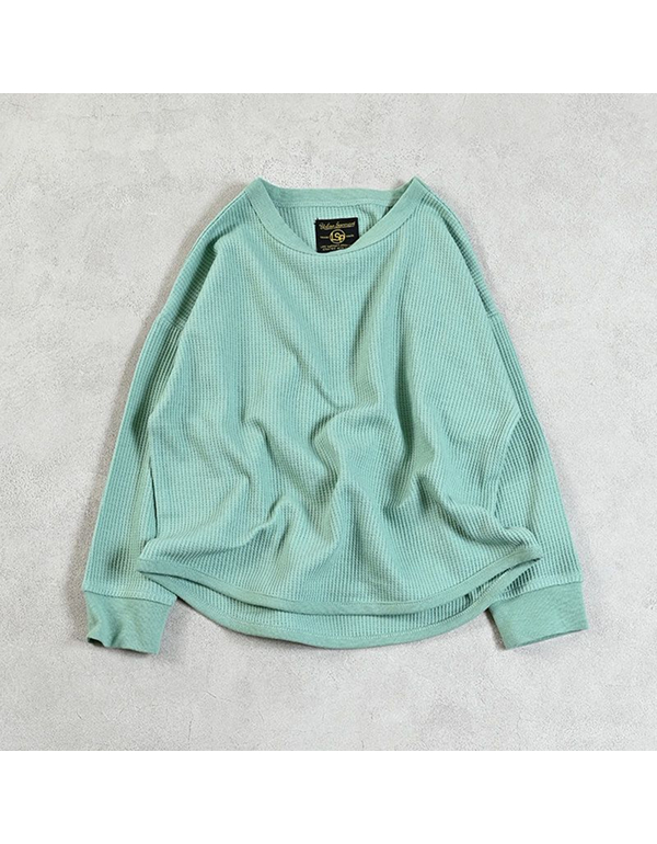 MARKEYS MARKEYS WAFFLE LONG TEE 14COLOR
