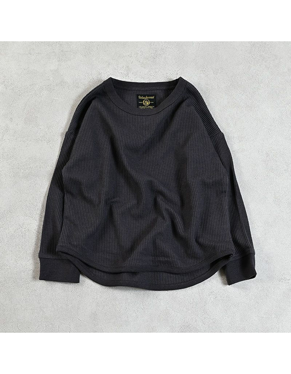 MARKEYS MARKEYS WAFFLE LONG TEE 14COLOR