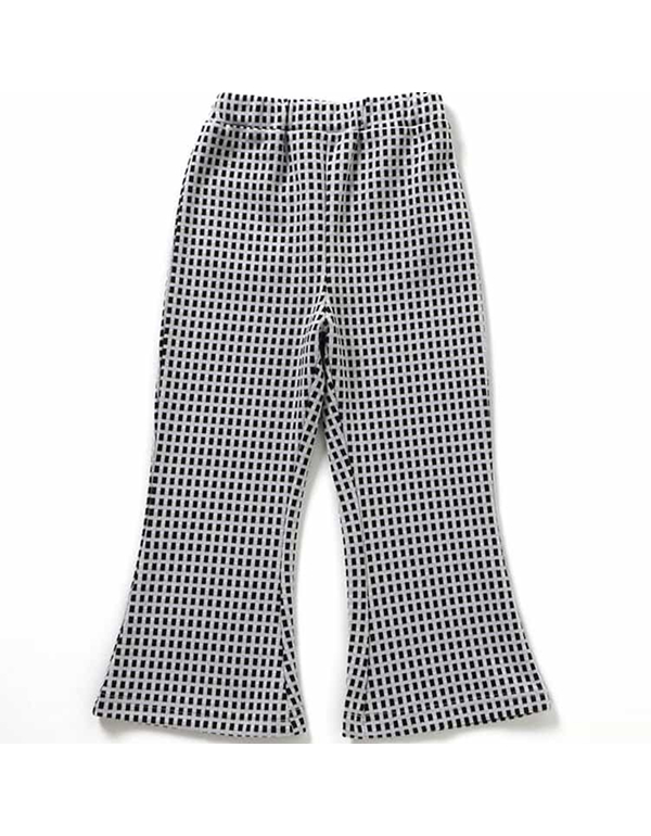 BREEZE KIDS IM JELLY ALL OVER JACQUARD FLARE PANTS 4COLOR