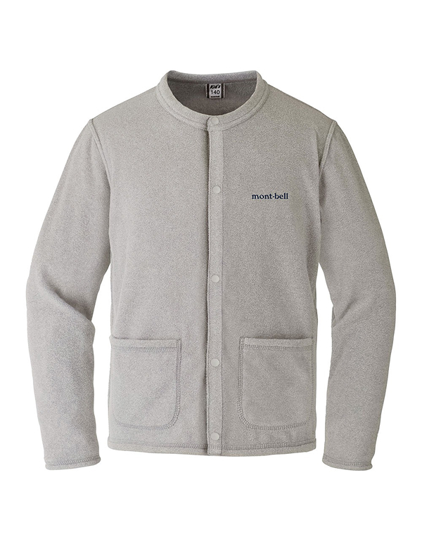 (140-160) MONTBELL KIDS SHAMMY CARDIGAN 2COLOR