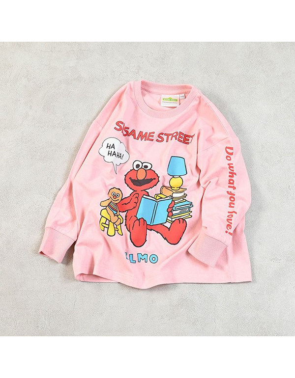 MARKEYS SESAME STREET PRINTED LONG SLEEVE T SHIRT 4COLOR