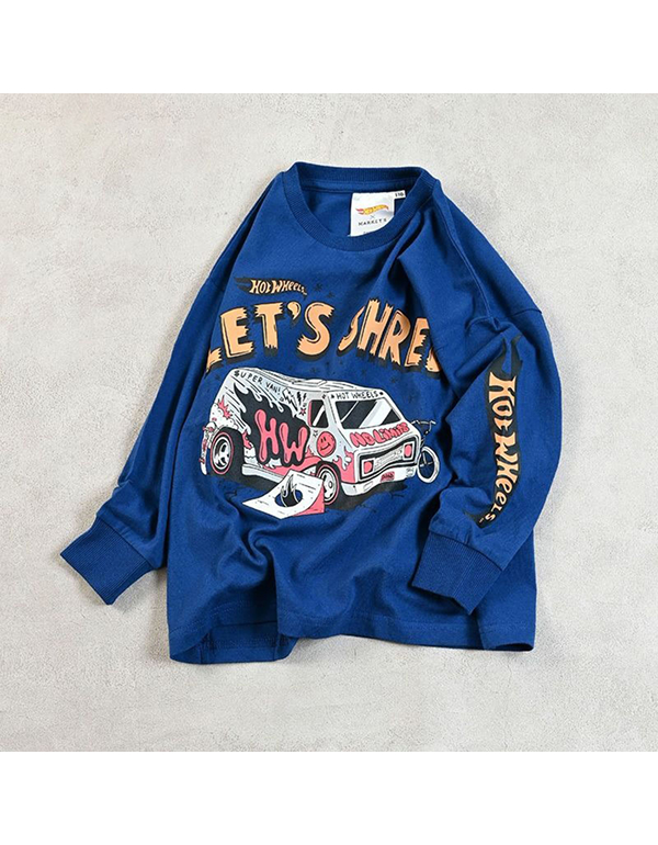 MARKEYS HOT WHEELS PRINTED LONG T SHIRT 3COLOR