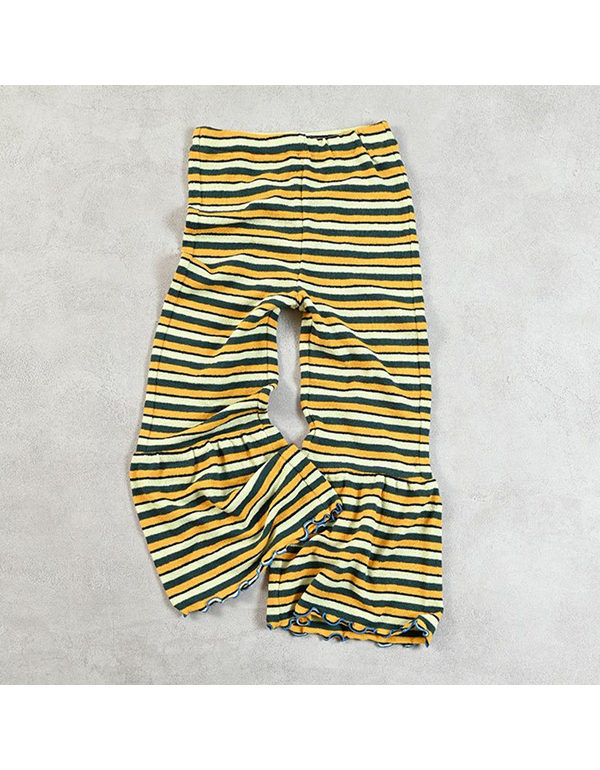 MARKEYS PILED BORDER MERMAID PANTS 4COLOR