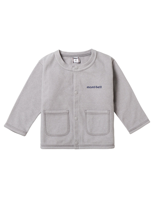 (70-80) MONTBELL KIDS SHAMMY CARDIGAN 2COLOR