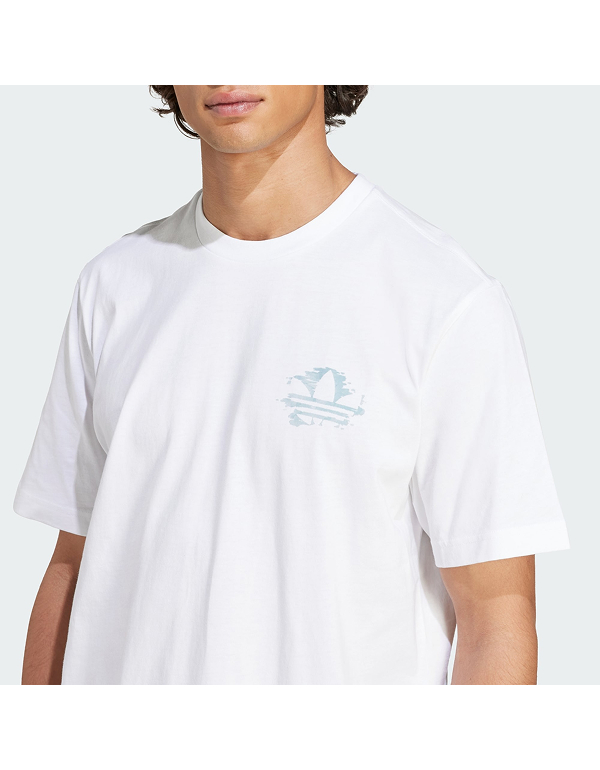 (아울렛) XS 사이즈 ADIDAS 오리지널 리조트 그래픽 반팔티 화이트