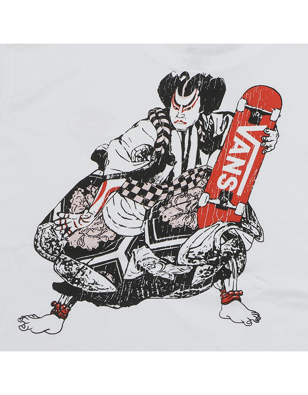 (아울렛) XL SIZE VANS X JAPAN CULTURE 반팔 티셔츠 가부키 SS 블랙