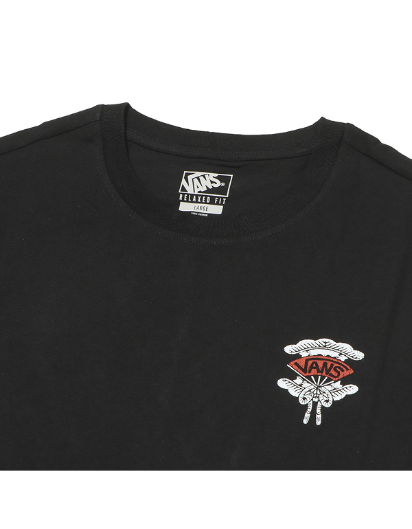 (아울렛) M SIZE VANS X JAPAN CULTURE 반팔 티셔츠 가부키 SS 블랙
