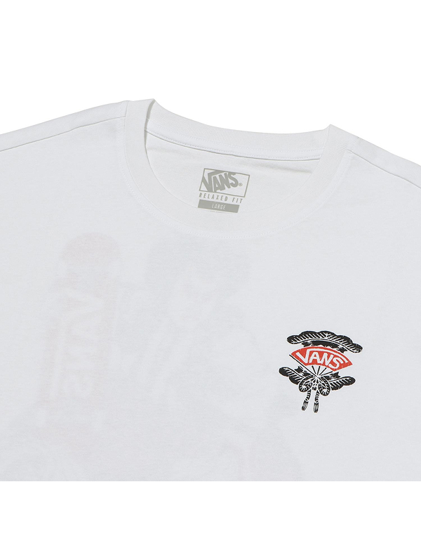 (아울렛) M SIZE VANS X JAPAN CULTURE 반팔 티셔츠 가부키 SS 블랙