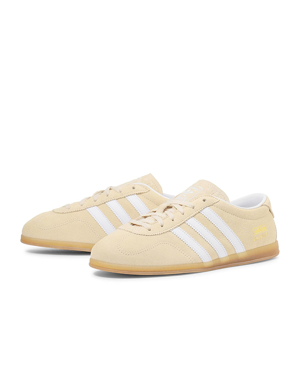 (아울렛) SIZE 235 ADIDAS 우먼 가젤 로 프로 샌드스트링 화이트 검